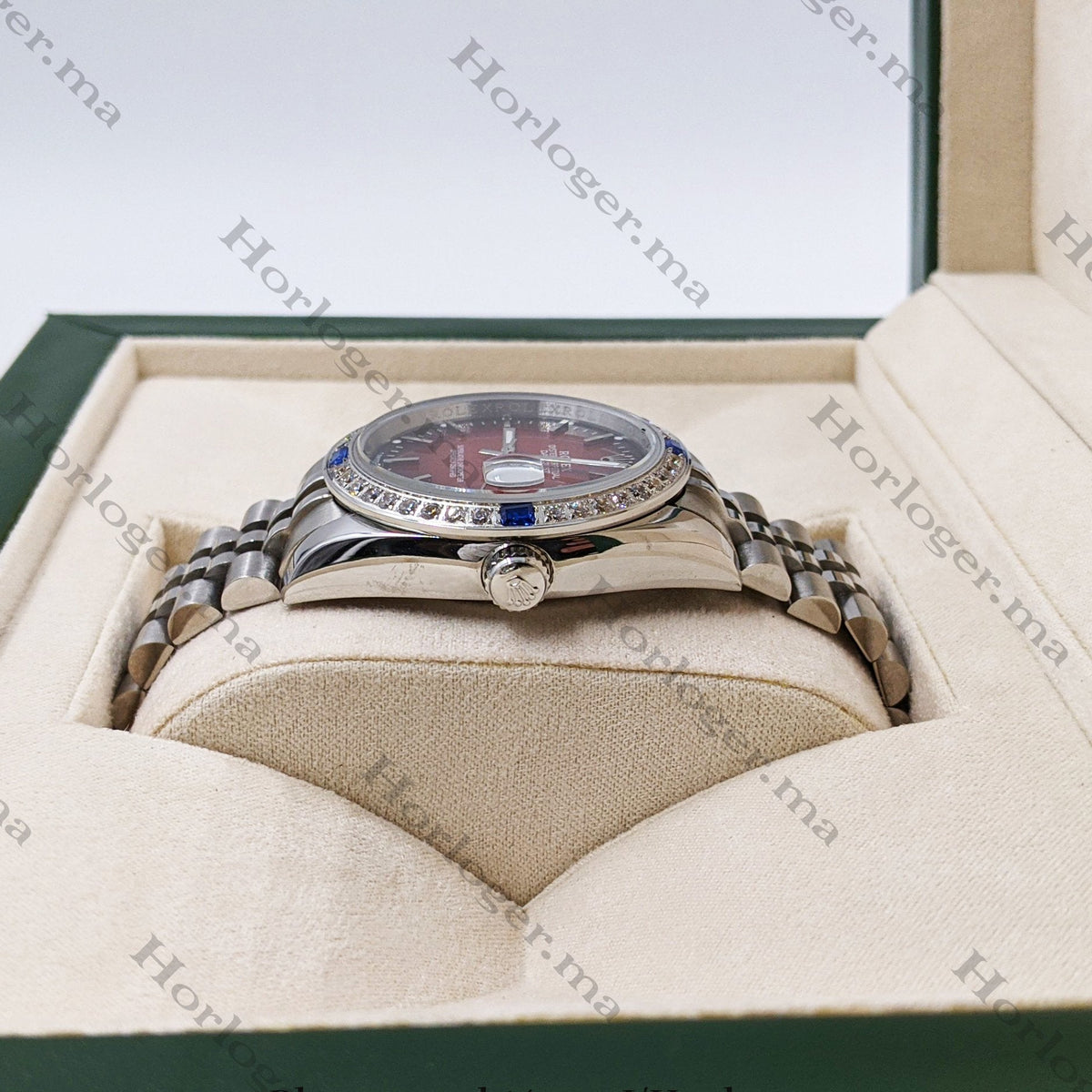 ᏒՕᏞΕХ Datejust Red Grape