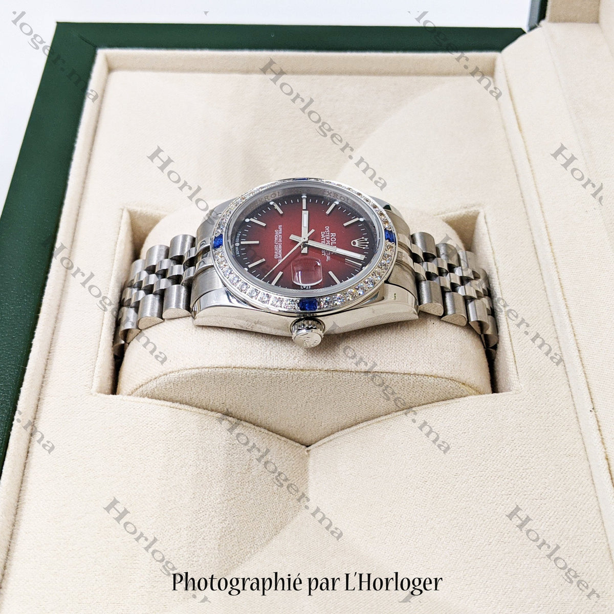 ᏒՕᏞΕХ Datejust Red Grape