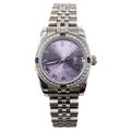 ᏒՕᏞΕХ Datejust Purple ICED