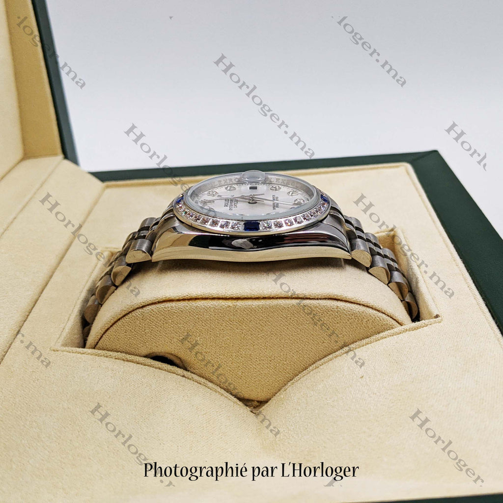 ᏒՕᏞΕХ Datejust Silver Grey Dial