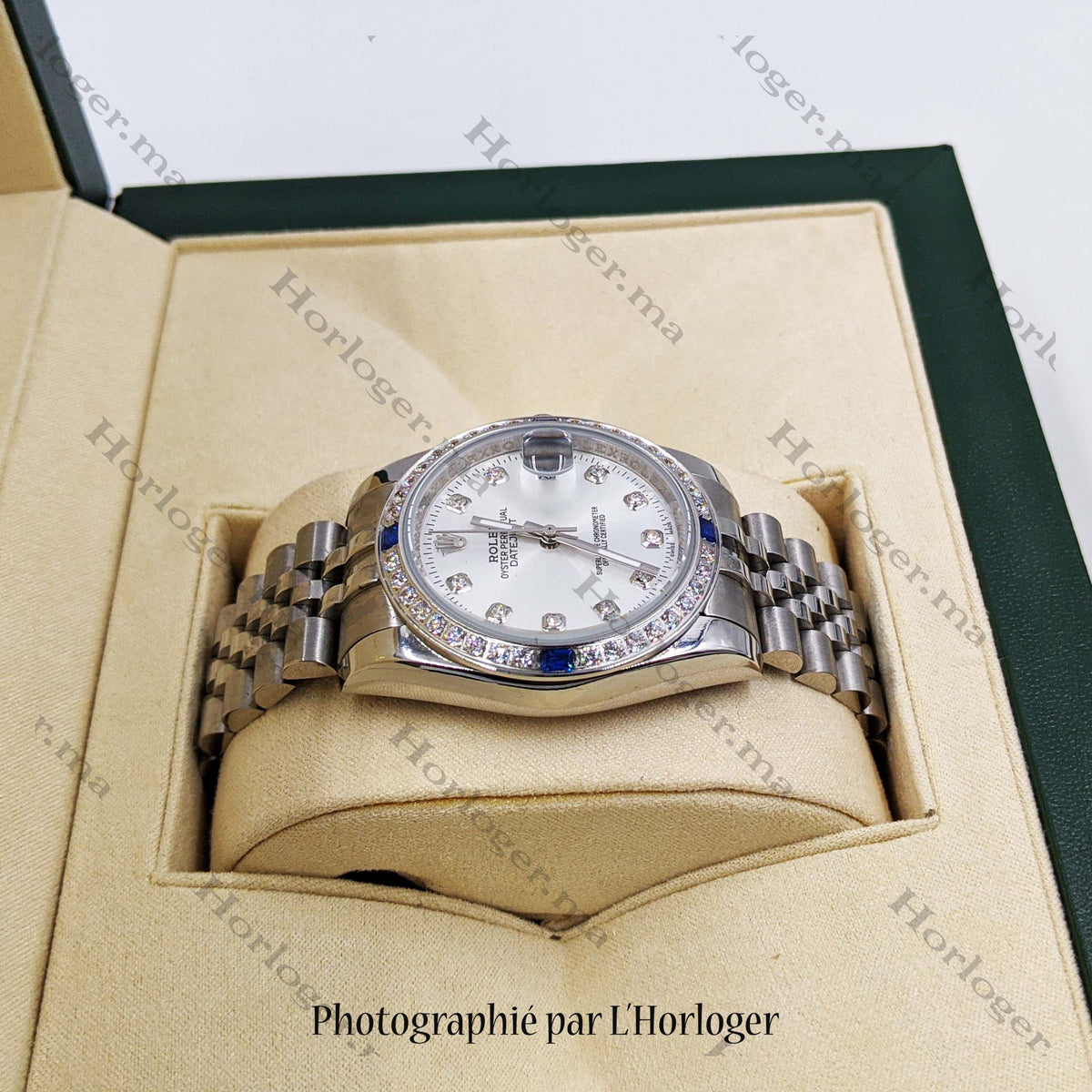 ᏒՕᏞΕХ Datejust Silver Grey Dial