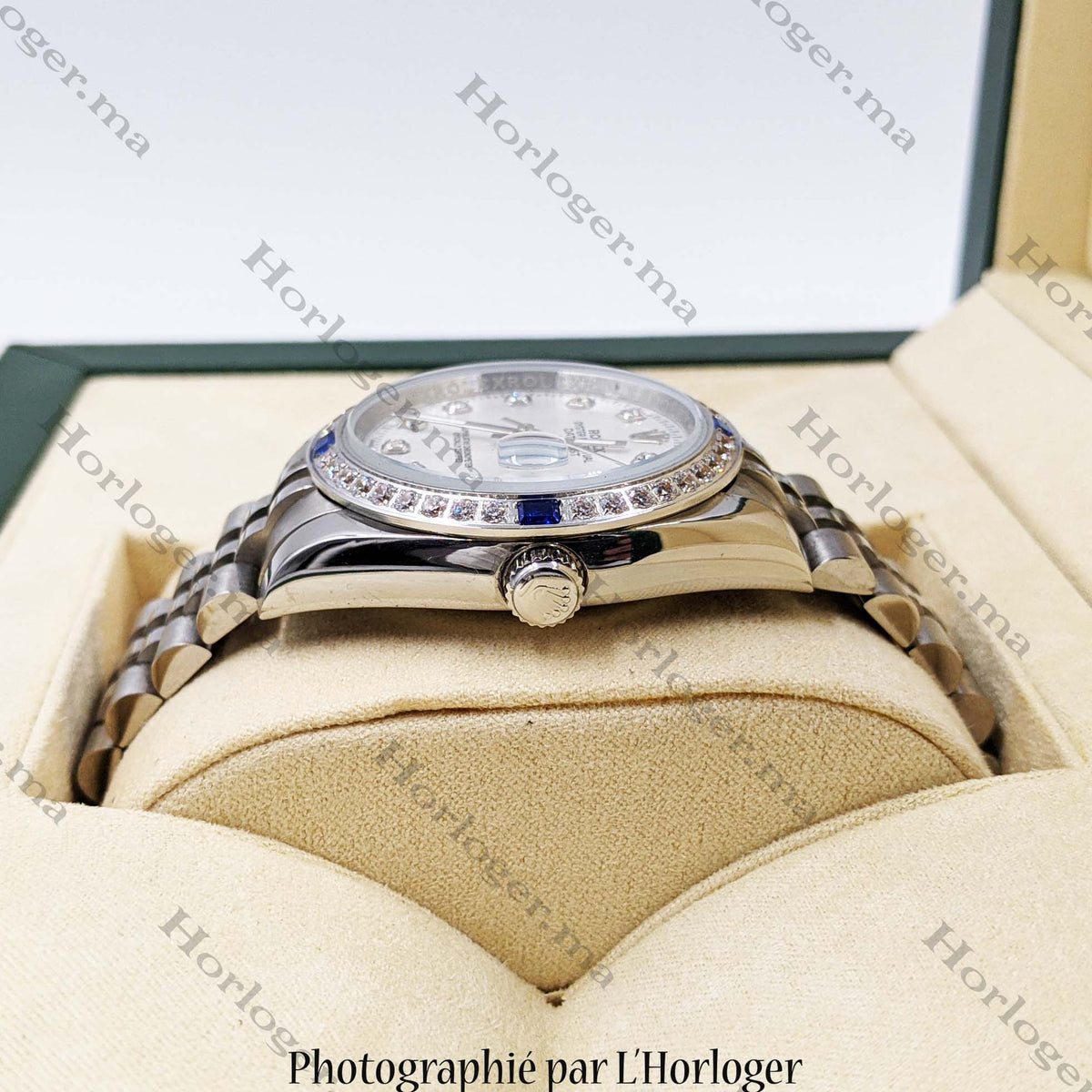ᏒՕᏞΕХ Datejust Silver Grey Dial