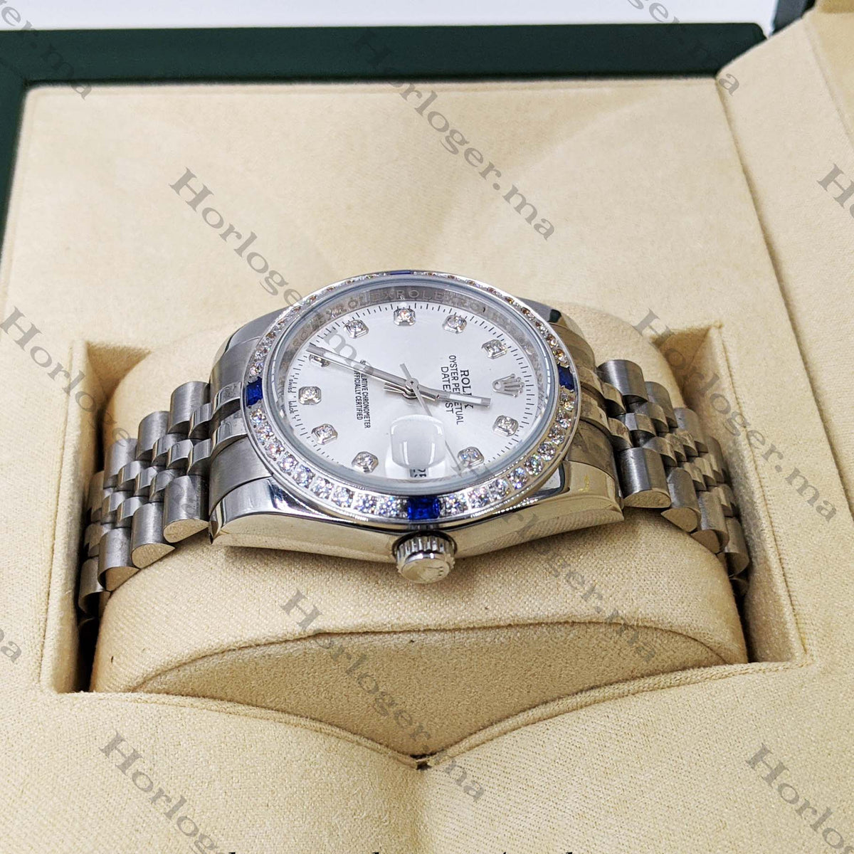 ᏒՕᏞΕХ Datejust Silver Grey Dial