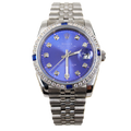 ᏒՕᏞΕХ Datejust Petrol Blue Iced