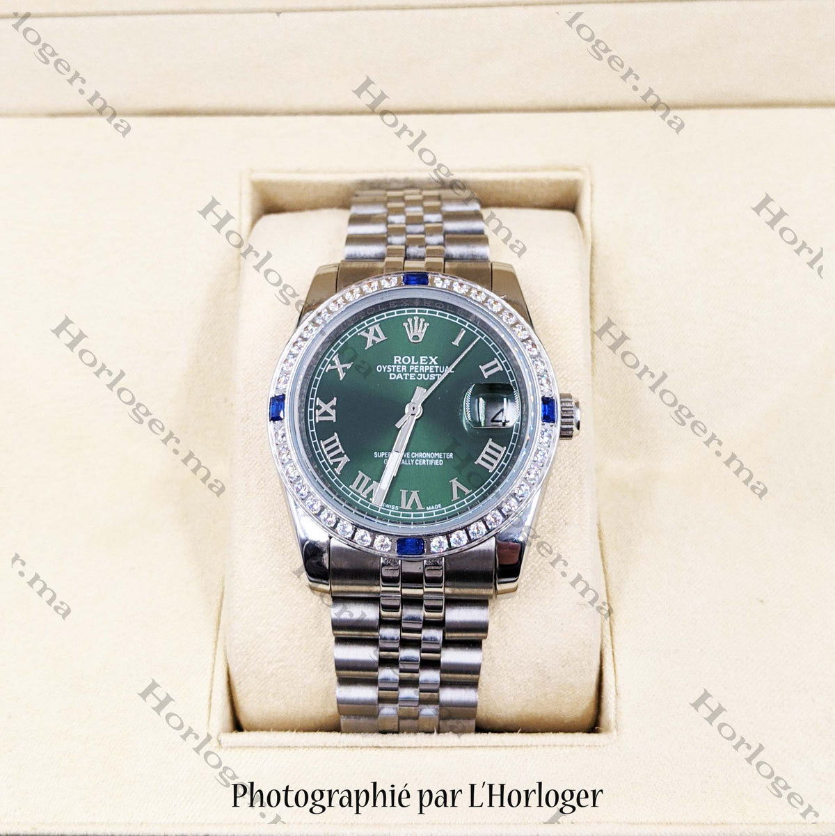 ᏒՕᏞΕХ Datejust Olive Green