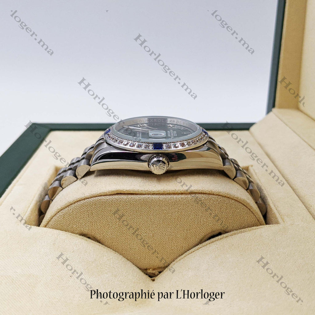 ᏒՕᏞΕХ Datejust Olive Green