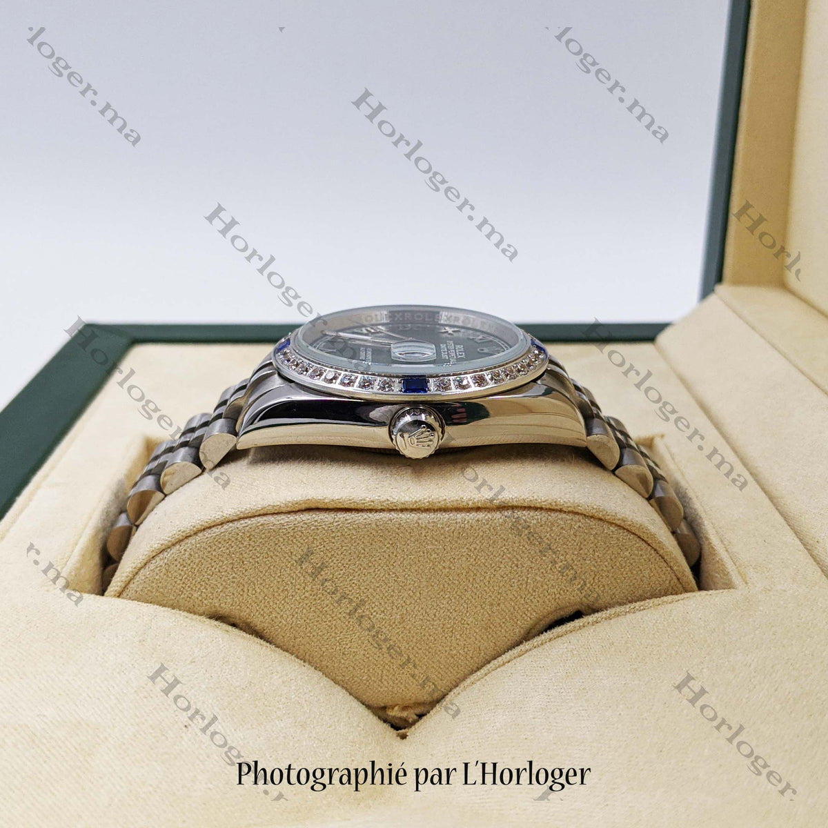 ᏒՕᏞΕХ Datejust Olive Green