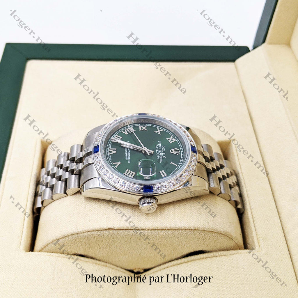 ᏒՕᏞΕХ Datejust Olive Green