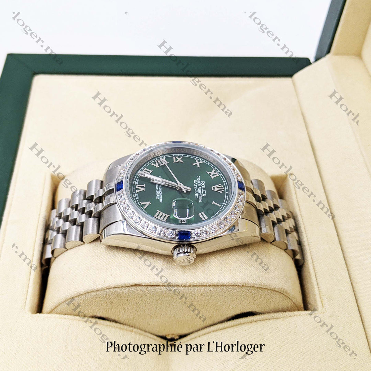 ᏒՕᏞΕХ Datejust Olive Green