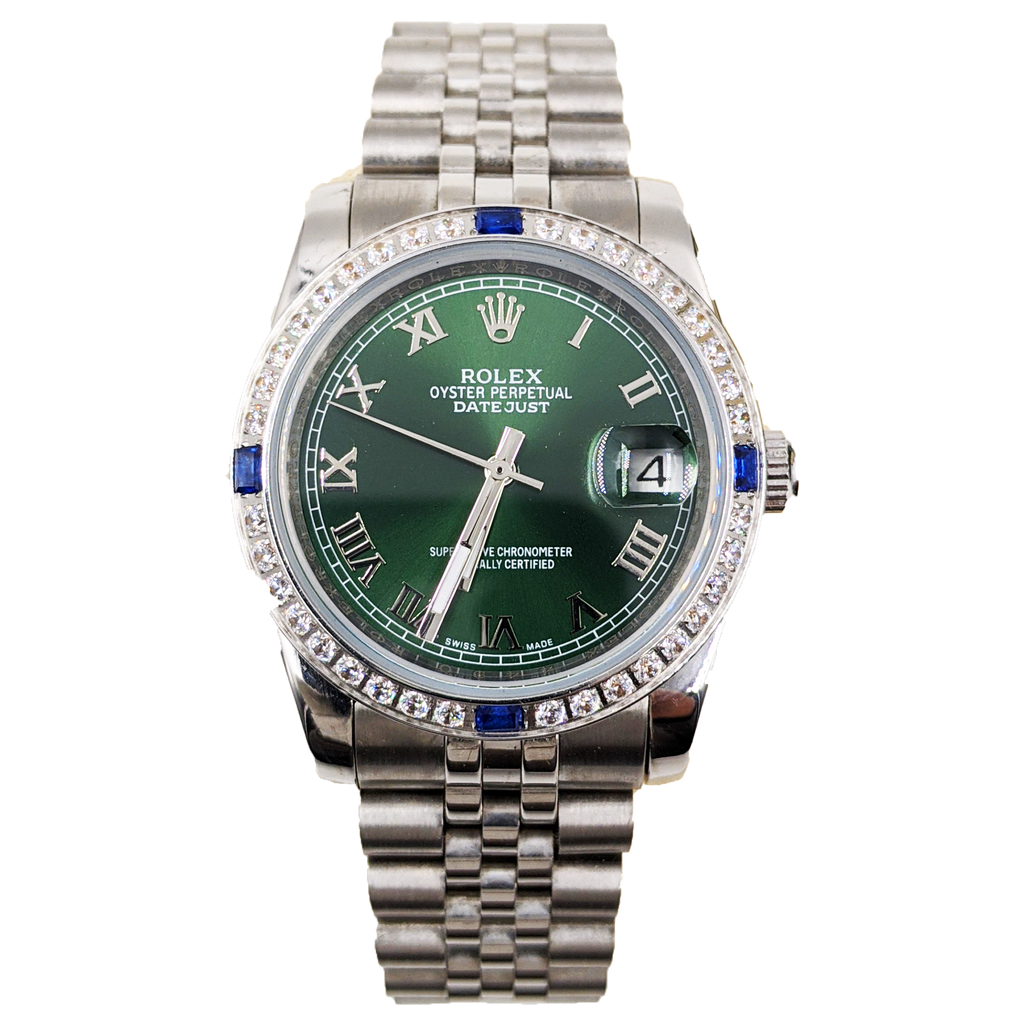 ᏒՕᏞΕХ Datejust Olive Green