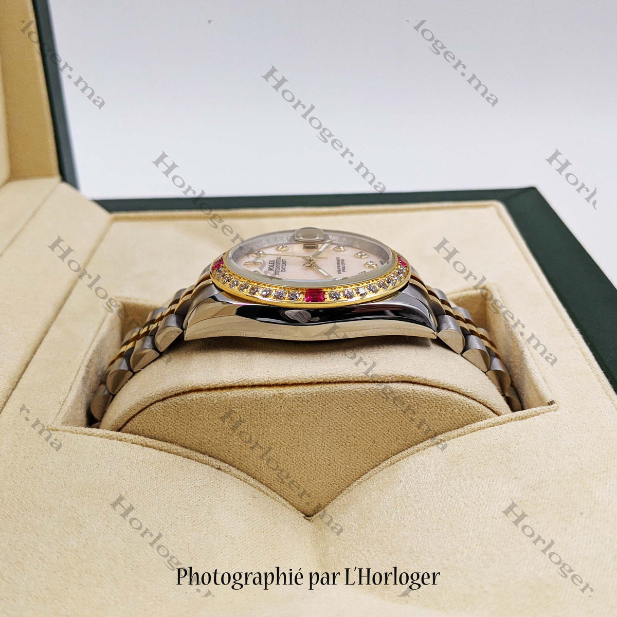 ᏒՕᏞΕХ Datejust Two-tone crème