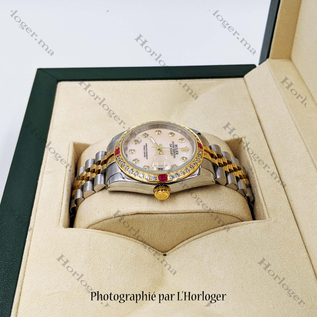 ᏒՕᏞΕХ Datejust Two-tone crème