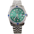 ᏒՕᏞΕХ Datejust Vert gravé