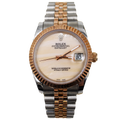 ᏒՕᏞΕХ Datejust Onyx two-tone
