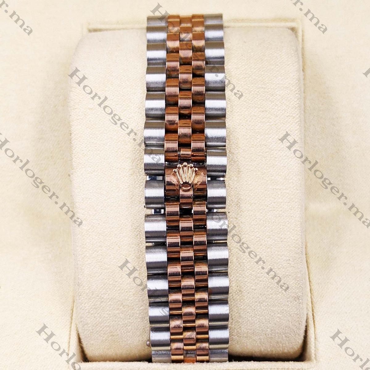 ᏒՕᏞΕХ Datejust Onyx two-tone