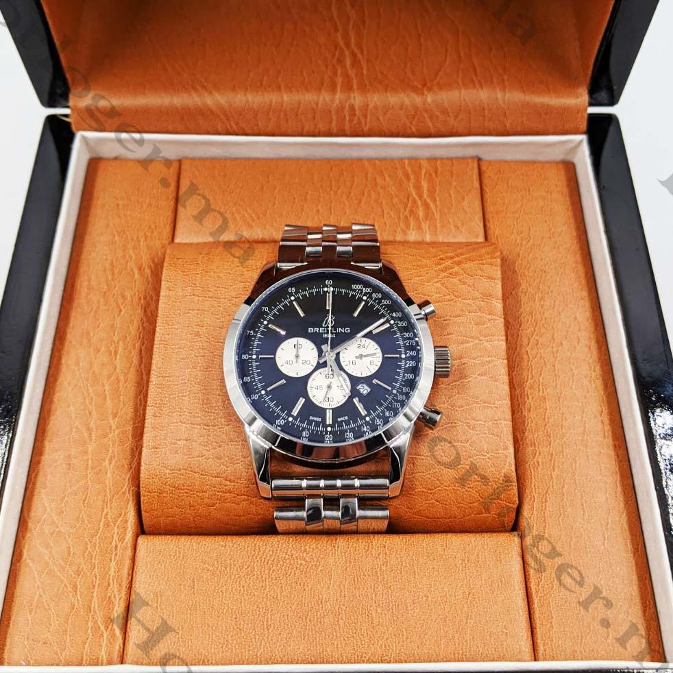 Ᏼrеіtlіnɡ Transocean Silver Black