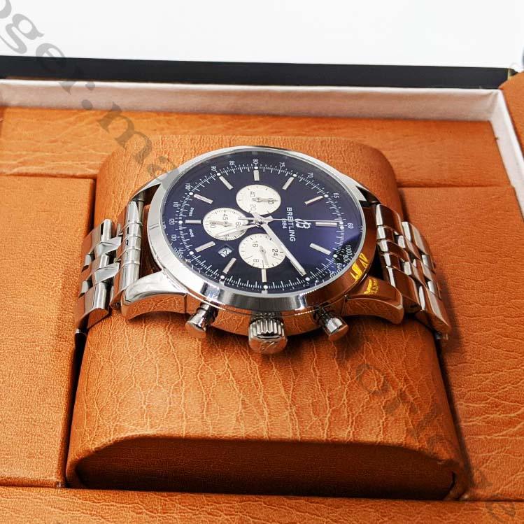 Ᏼrеіtlіnɡ Transocean Silver Black