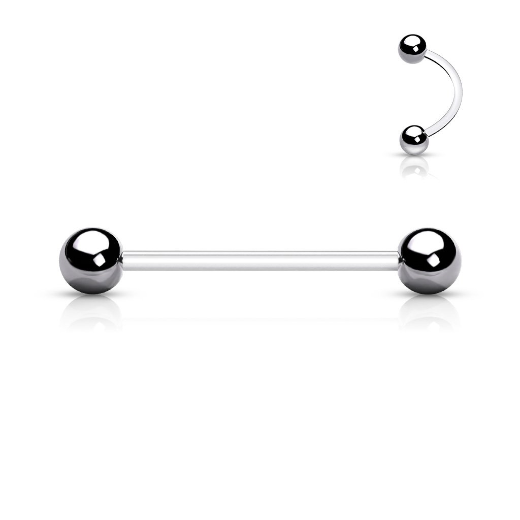 14 Gauge Bio Flex Surface Piercing Barbell