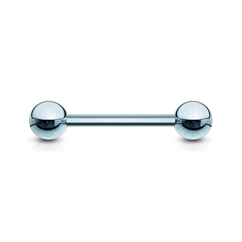 14 Gauge Titanium IP Coated Straight Barbell
