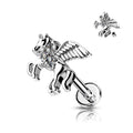 16 Gauge Flat Back Internally Threaded Unicorn Stud