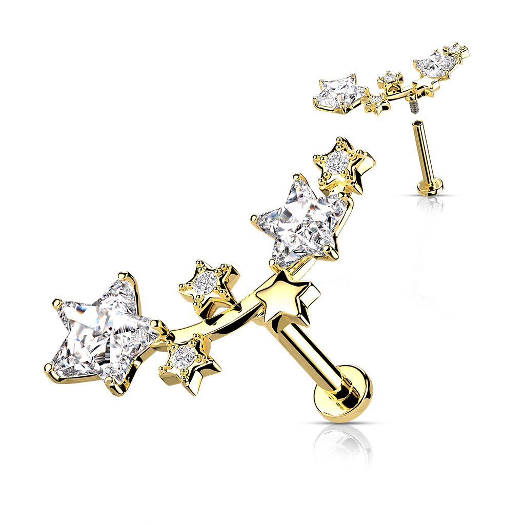 16 Gauge Internally Threaded Shooting Stars Stud