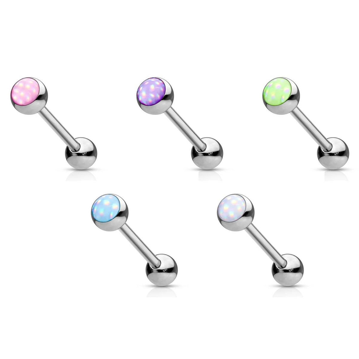Ibiza Illuminating Opal Barbell