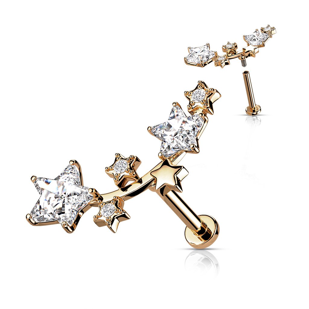 16 Gauge Internally Threaded Shooting Stars Stud