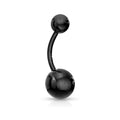 Titanium IP Over 316L Surgical Steel Belly Button Ring