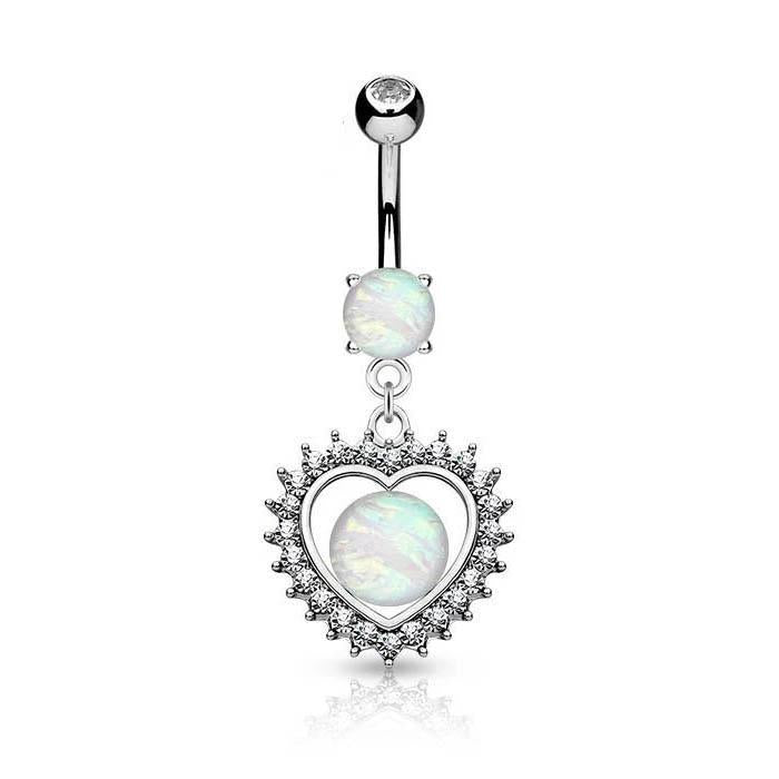 Opal Dreams Charm Belly Bar