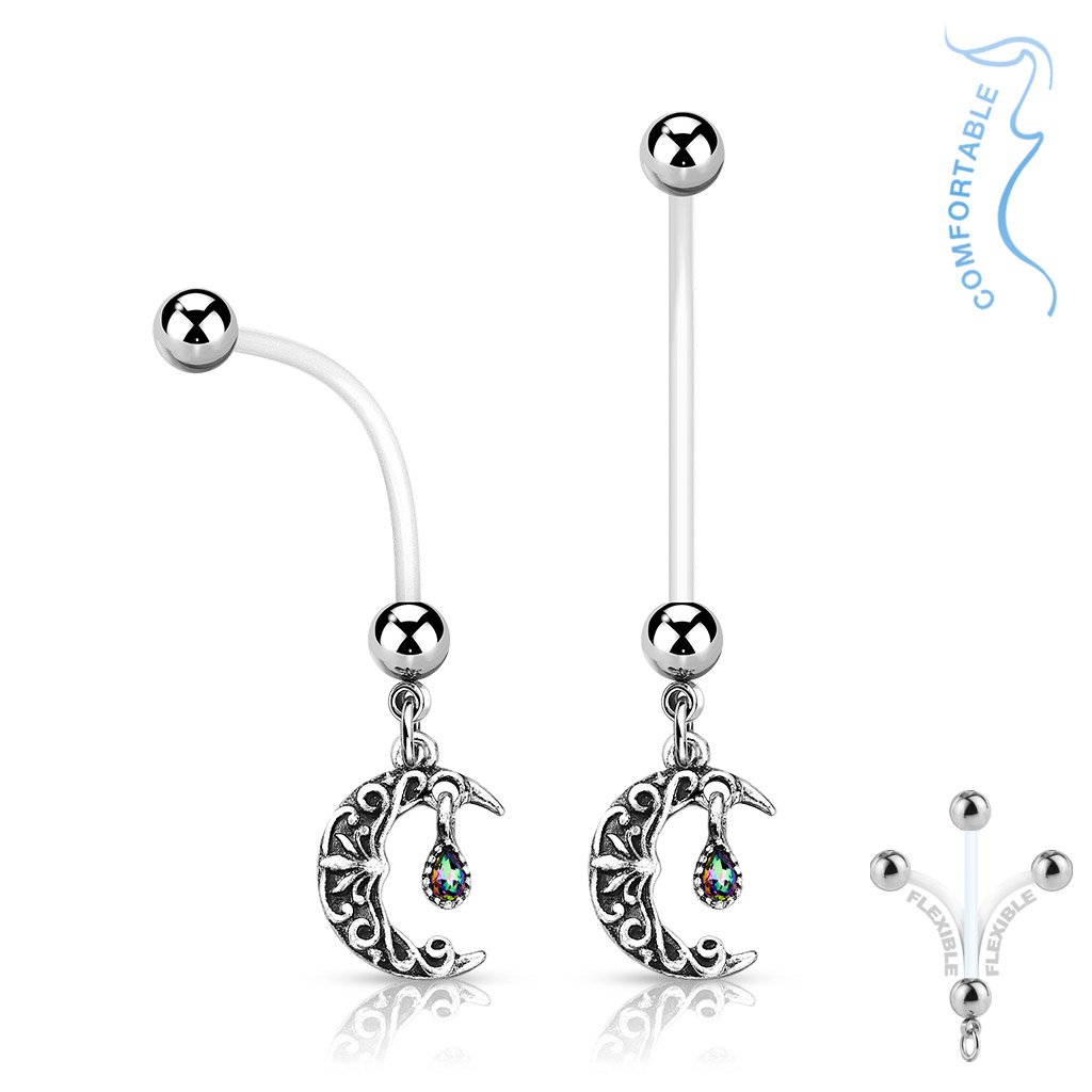 Ornate Moon - Maternity Pregnancy Belly Bar