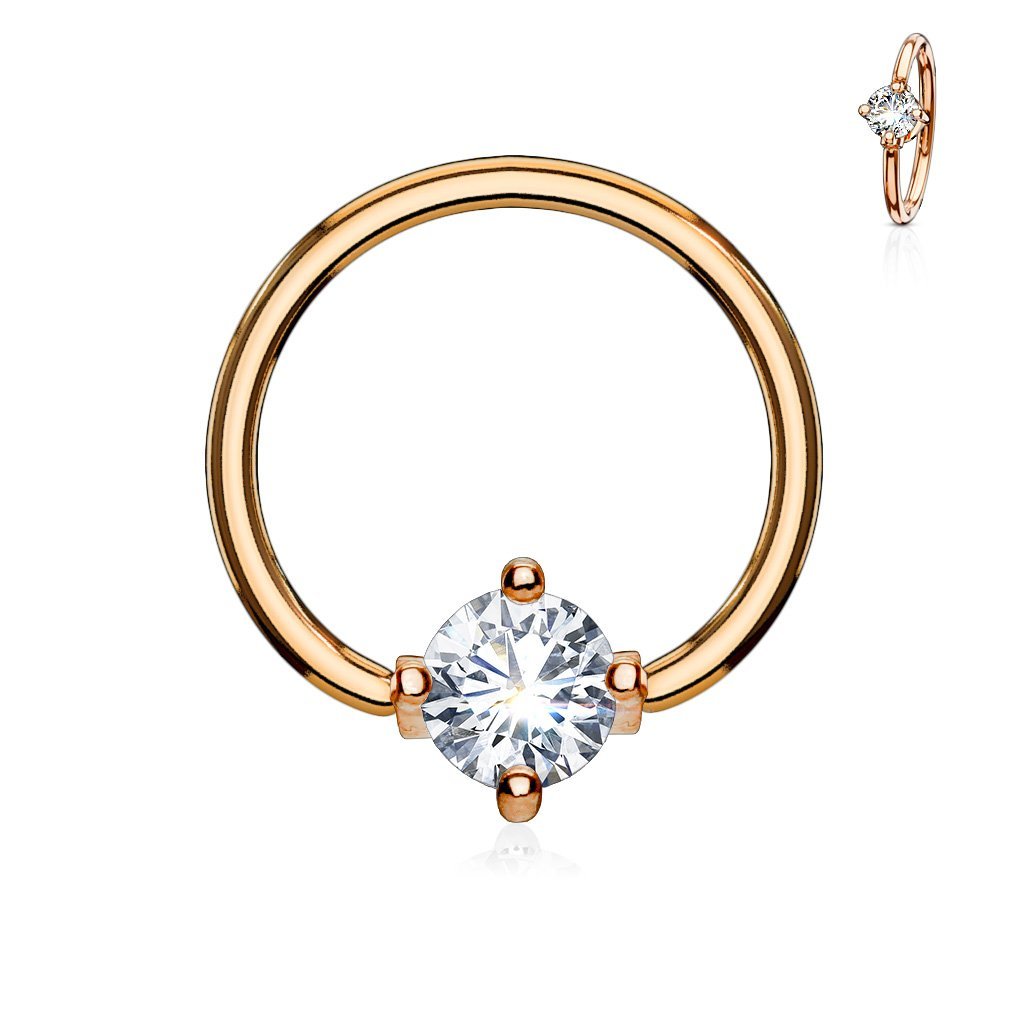 16 Gauge Aurora Captive Ring