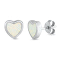 Sweet Heart Opal Studs