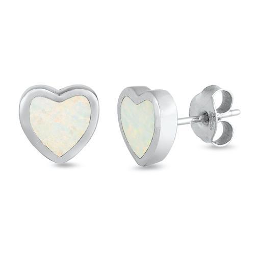 Sweet Heart Opal Studs