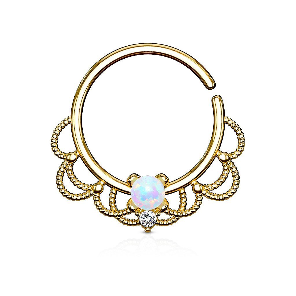 Opal Dreams Bendable Hoop Ring