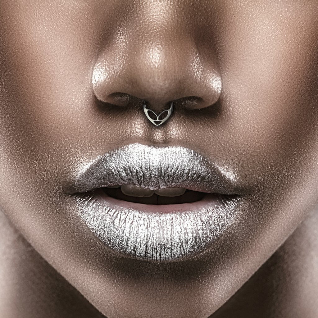 16 Gauge Little Alien Hoop Ring for Nose & Ear