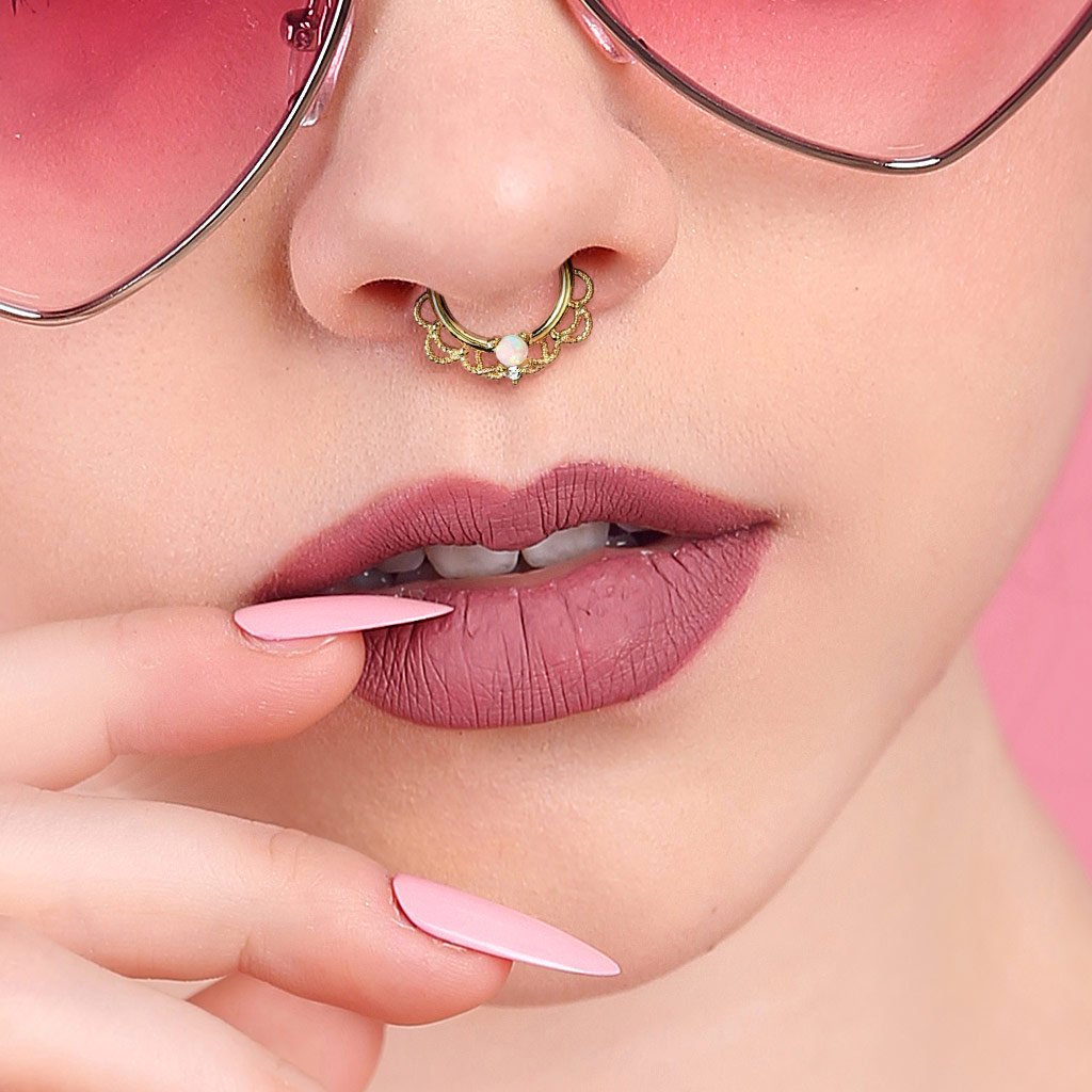 Opal Dreams Bendable Hoop Ring