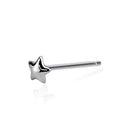 20 Gauge 925 Sterling Silver Star Nose Stud