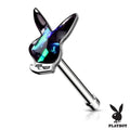 Opal Playboy Bunny Nose Stud