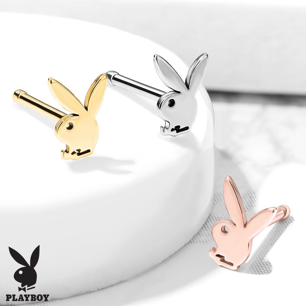 Surgical Steel Official Playboy Nose Stud
