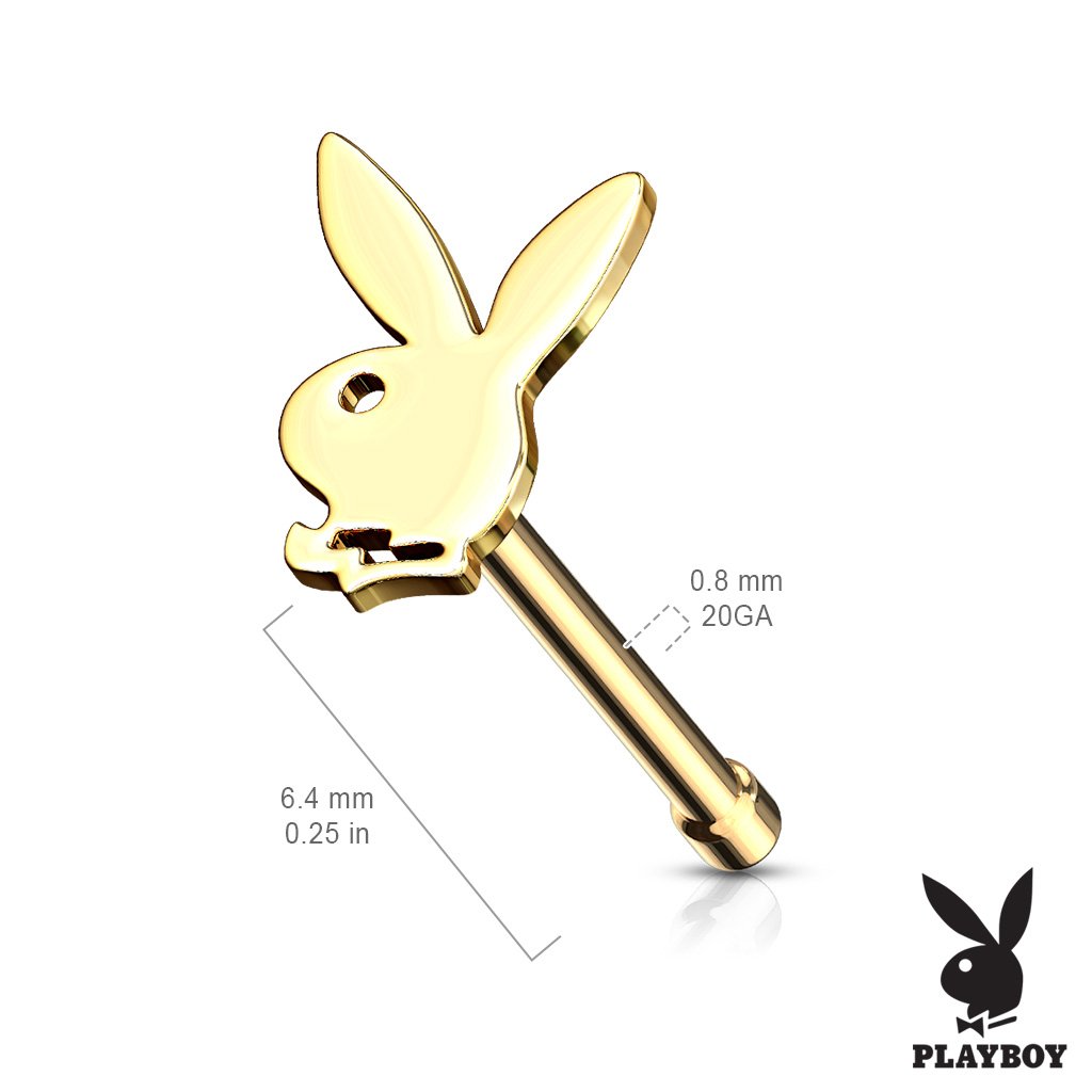 Surgical Steel Official Playboy Nose Stud