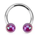 16 Gauge Metallic Circular Barbell