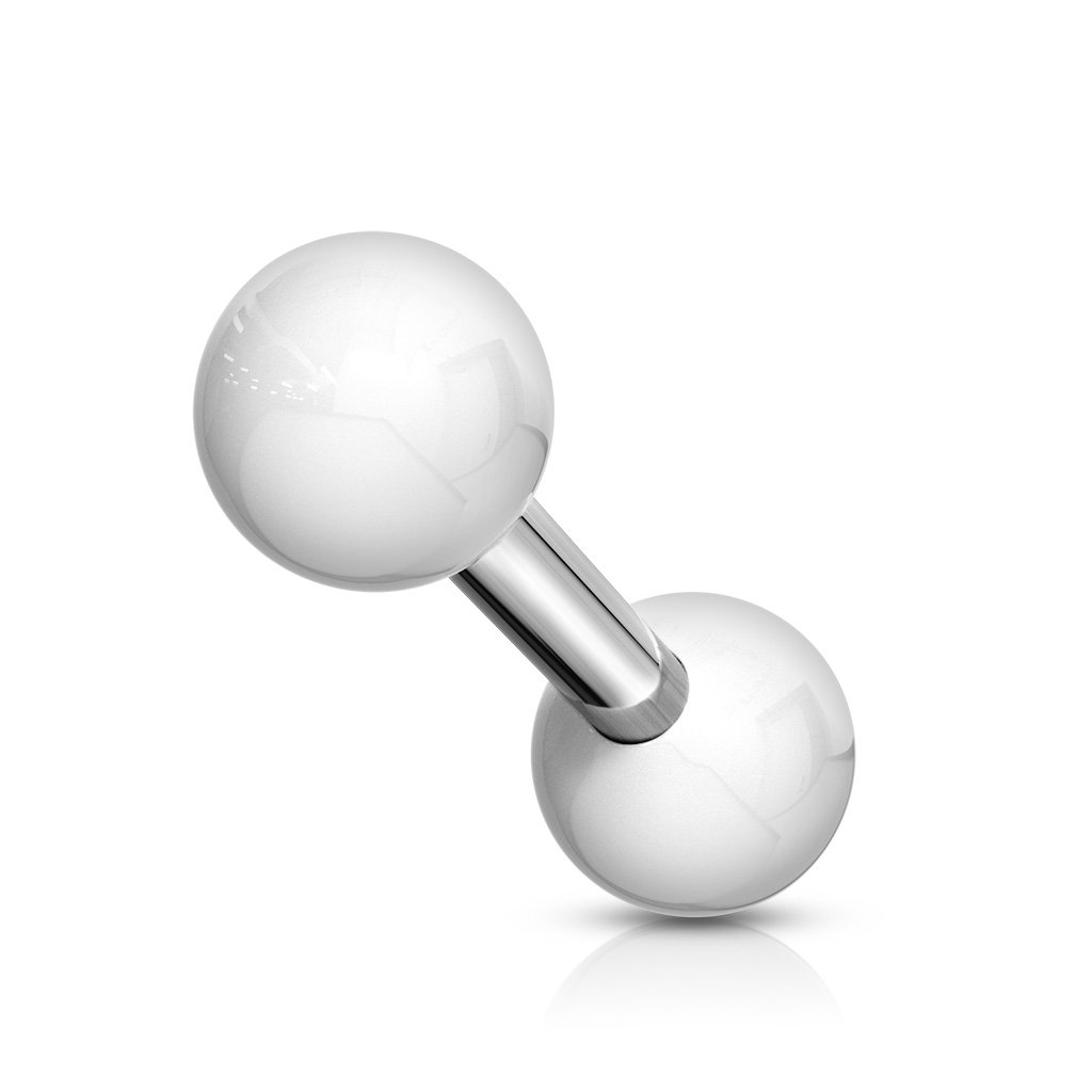 16 Gauge Acrylic Tragus / Ear Barbell Cartilage Stud