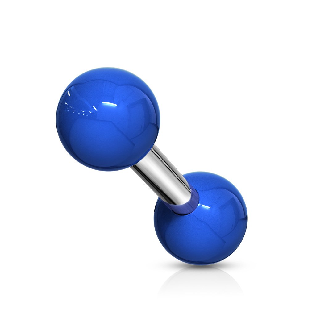 16 Gauge Acrylic Tragus / Ear Barbell Cartilage Stud