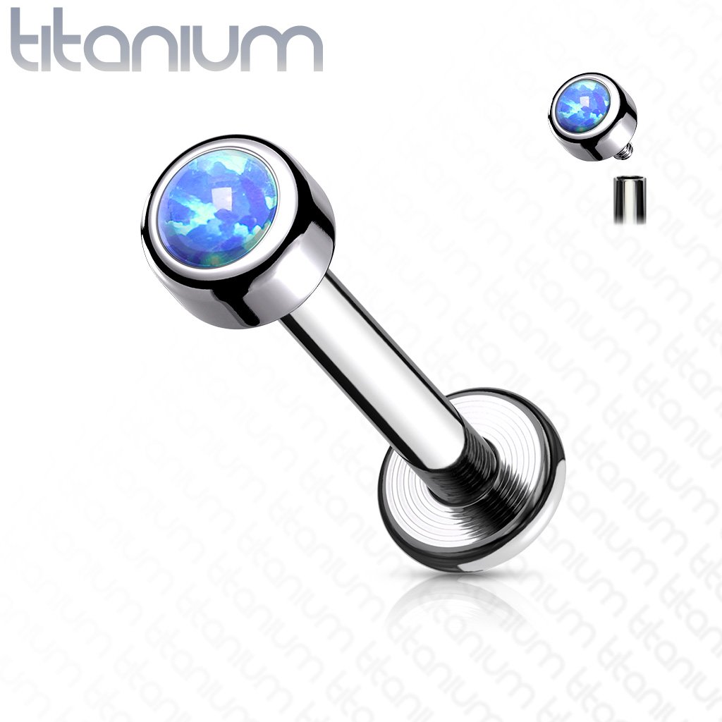 16 Gauge Implant Grade Titanium Internally Threaded Stud
