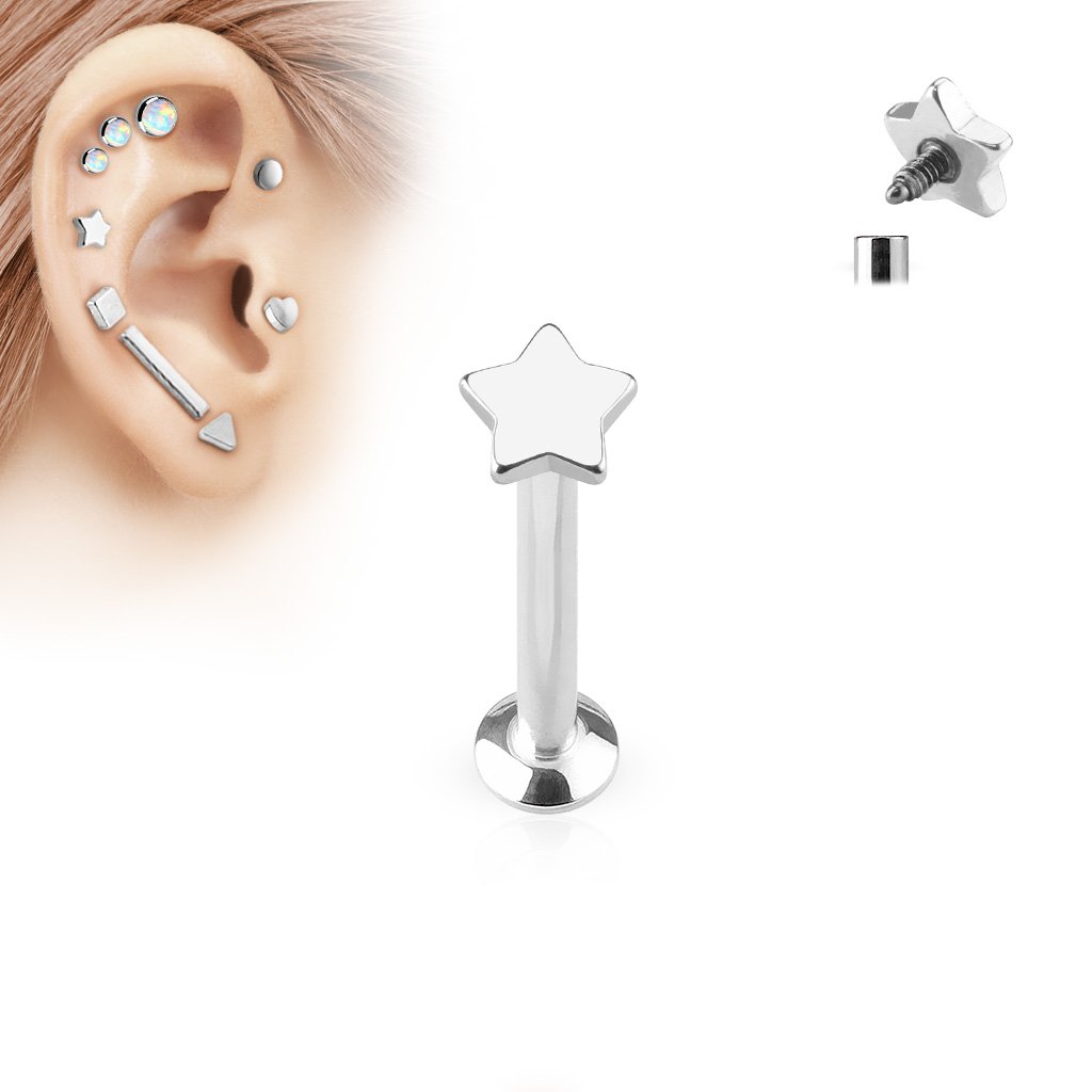 16 Gauge Star Top Internally Threaded Stud
