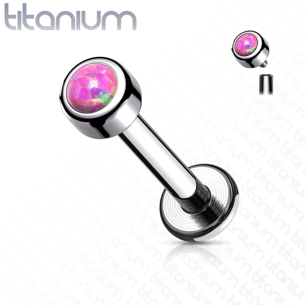 16 Gauge Implant Grade Titanium Internally Threaded Stud