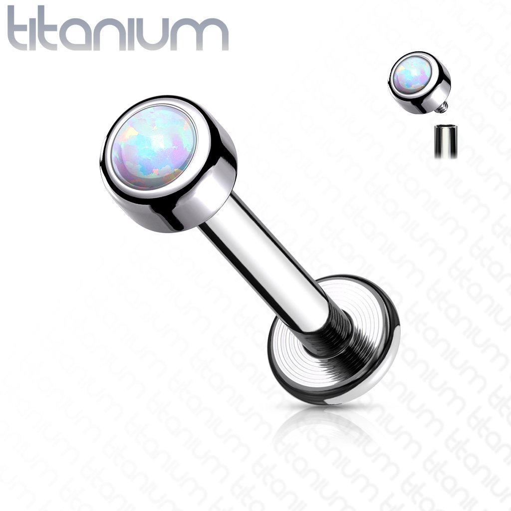 16 Gauge Implant Grade Titanium Internally Threaded Stud
