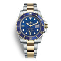 ᏒՕᏞΕХ Submariner Golden silver Blue