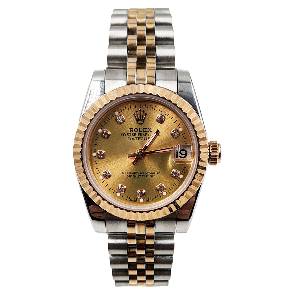 ᏒՕᏞΕХ Datejust Champagne Dial Jubilé